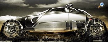 dessin du design concept mojave runner